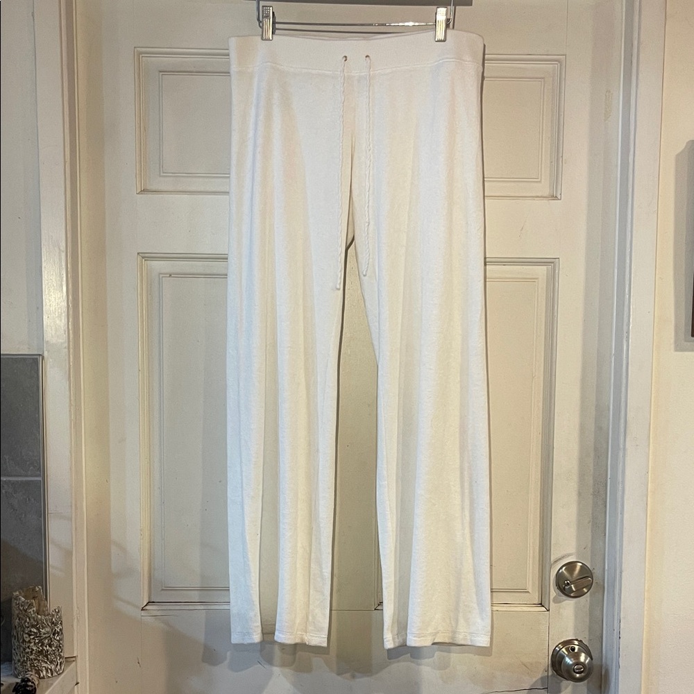 Juicy Couture Cream Track Pants